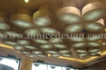 Artificial Alabaster Stone Lighting Ceiling Decoration