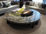 chinese river shell mosaic table top