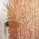 Resin panel with red sorghum inside