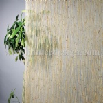 Resin panel with mini bamboo